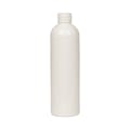 4 oz. White PET Cosmo Round Bottle with 20/410 Neck (Cap Sold Separately)