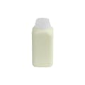 12 oz. Natural HDPE Square Dairy Bottle with 38mm Single Thread Neck (Cap Sold Separately)