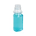 4 oz. Clear PET Triangle Bottle with 28/400 Neck  (Cap Sold Separately)