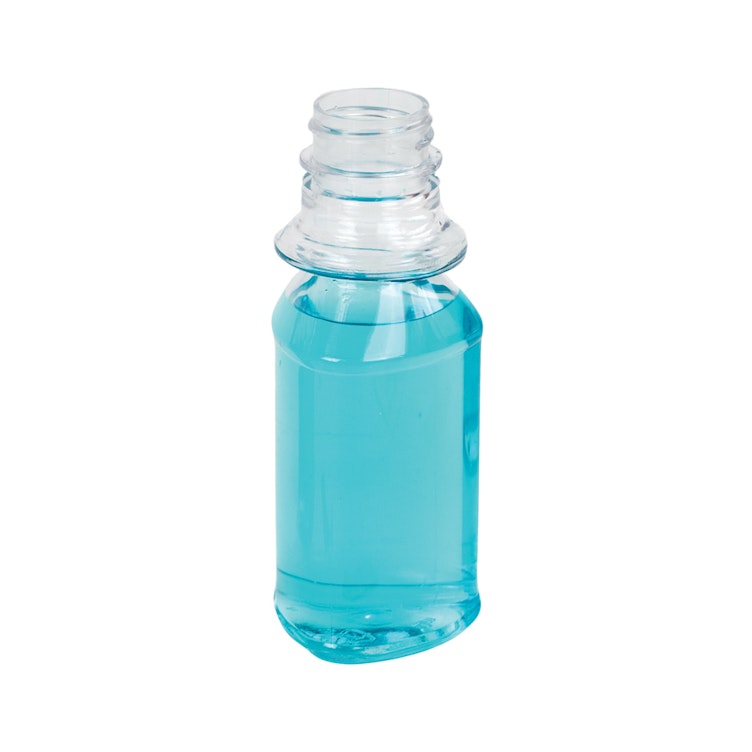 20 oz. Clear PET Water Bottle with 28mm PCO Neck (Cap Sold