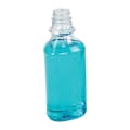 12 oz. Clear PET Triangle Bottle with 28/400 Neck  (Cap Sold Separately)
