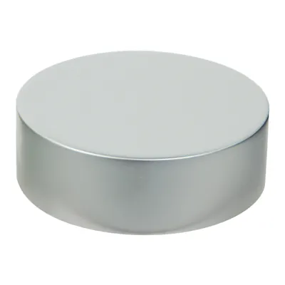 58/400 Brushed Silver Cap with Foam Liner