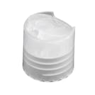 28/410 Natural Polypropylene Disc-Top Dispensing Cap with 0.310" Orifice
