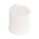 20/410 White Ribbed Disc-Top Cap with 0.270" Orifice