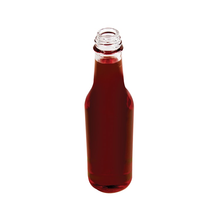 12 oz Glass Bottle w/Cap - 24 pack