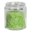 4 oz. Clear Glass Straight-Sided Round Jar with 58/400 Neck - Case of 24 (Cap Sold Separately)