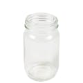 8 oz. Glass Round Mayo Jar with 58/400 Neck - Case of 24 (Cap Sold Separately)