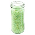 8 oz. Clear Glass Paragon Round Jars with 58/400 Neck - Case of 12 (Cap Sold Separately)
