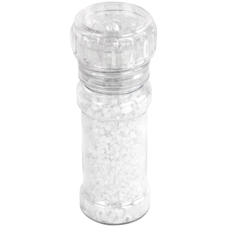 4 oz Glass Spice Bottle with Plastic Grinder Tops