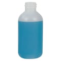 2 oz. Natural HDPE Boston Round Bottle with 20/410 Neck  (Cap Sold Separately)