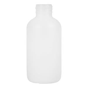 2 oz. White HDPE Boston Round Bottle with 20/410 Neck (Cap Sold Separately)