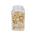 120 oz. Clear PET Pinch Grip Square Jar with 110mm Neck (Cap Sold Separately)