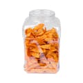 160 oz. Clear PET Pinch Grip Square Jar with 110mm Neck (Cap Sold Separately)
