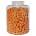 300 oz. Clear PET Round Jar with Label Panel & 120/400 Neck (Caps Sold Separately)