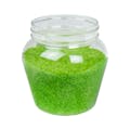 24 oz. Clear PET Apple Jar with 89mm Neck (Caps Sold Separately)