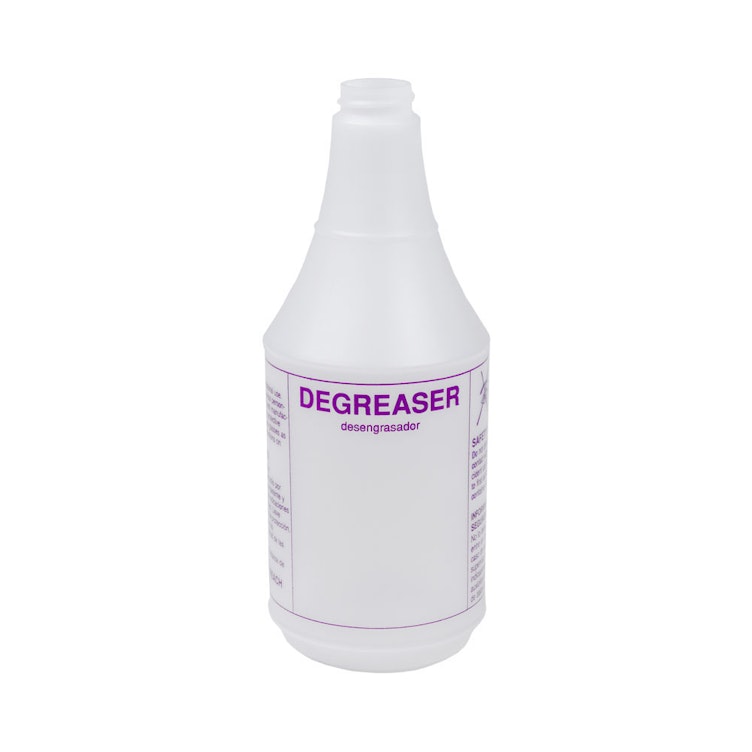 24 oz. HDPE Degreaser Bottle with 28/400 Neck (Sprayer or Cap Sold Separately)