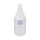 24 oz. HDPE Glass Cleaner Bottle with 28/400 Neck (Sprayer or Cap Sold Separately)