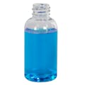 2 oz. Clear PET Traditional Boston Round Bottle with 20/400 Neck (Cap Sold Separately)