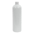 12 oz. White PET Cosmo Round Bottle with 24/410 Neck (Cap Sold Separately)
