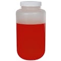 1 Gallon Nalgene™ Polypropylene Large Wide Mouth Bottle with 100mm Cap