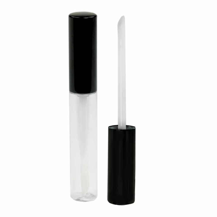 11mL Lip Gloss Tube with Black Applicator