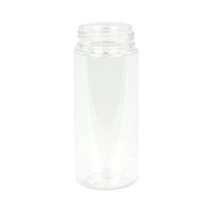 50mL Clear PET Foaming-Style Cylinder Bottle with 30mm Neck (Pump Sold Separately)