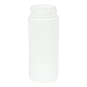 50mL White PET Foaming-Style Cylinder Bottle with 30mm Neck (Pump Sold Separately)