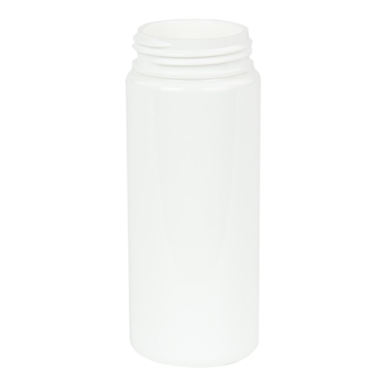 50mL White PET Foaming-Style Cylinder Bottle with 30mm Neck (Pump Sold Separately)