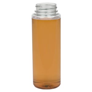 12 oz. (Honey Weight) PET Cylinder Round with 38/400 Neck (Caps sold separately)