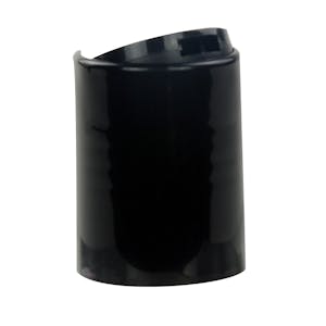 24/415 Black Polypropylene Disc-Top Dispensing Cap with 0.310" Orifice