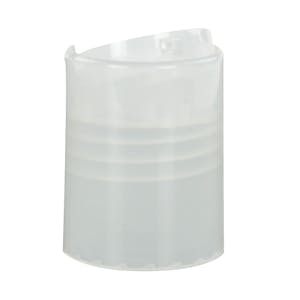 24/415 Natural Polypropylene Disc-Top Dispensing Cap with 0.310" Orifice