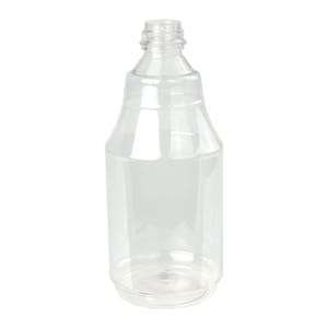 24 oz. Clear PET Flairosol Spray Bottle (Sprayer & Cap Sold Separately)