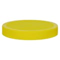 100/400 Yellow Polypropylene Unlined Ribbed Cap