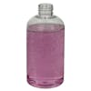 12 oz. Clear PET Squat Boston Round Bottle with 24/410 Neck (Cap Sold Separately)
