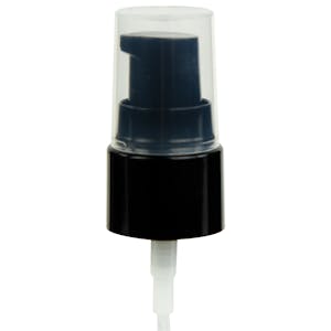 20/410 Black Smooth Treatment Pump - 5-1/4" Dip Tube & 130mcl Output