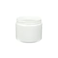 6 oz. White PET Straight-Sided Round Jar with 70/400 Neck (Cap Sold Separately)