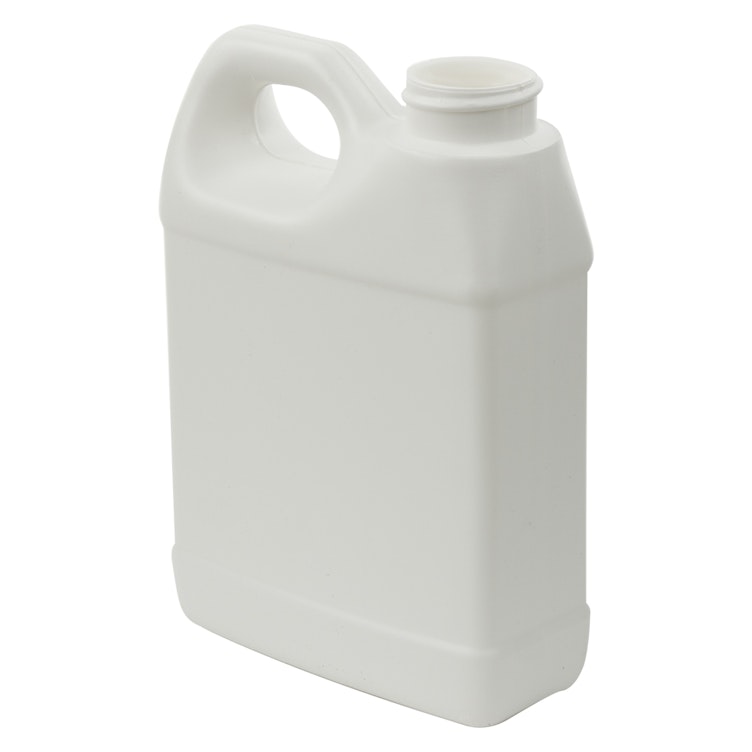 1 Gallon (128 oz.) Natural HDPE Plastic Dairy Milk Jug, 38mm 38-400