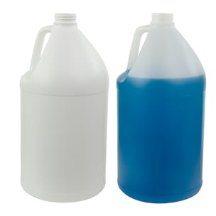 MHO Containers  0.5 Gallon HDPE Plastic Jug with Reshipper Box and Ch