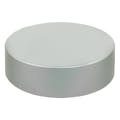 70/400 Brushed Silver Tall Cap with Foam Liner