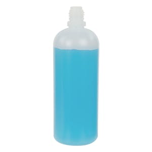 120mL Natural LDPE Boston Round E-Liquid Bottle with 13/415 Neck (Cap Sold Separately)