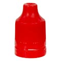 13/415 Red LDPE CRC/TE Cap for 10mL & Larger E-Liquid Bottles