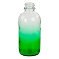 120mL Faded Green E-Liquid Boston Round Glass Bottle with 22/400 Neck (Cap Sold Separately)