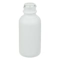 30mL Matte White E-Liquid Boston Round Glass Bottle with 20/400 Neck (Cap Sold Separately)