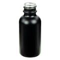 30mL Matte Black E-Liquid Boston Round Glass Bottle with 20/400 Neck (Cap Sold Separately)