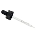 20/400 Black CRC Glass Dropper Assembly with 91mm Tube