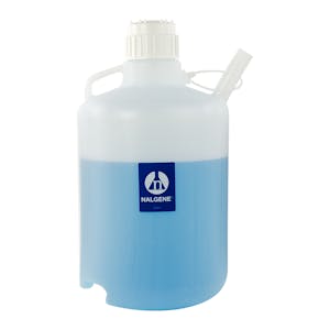 5-1/2 Gallon/20 Liter Nalgene™ LDPE Safety Dispensing Jug with Closure