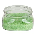4 oz. Clear PET Firenze Square Jar with 70/400 Neck (Cap Sold Separately)