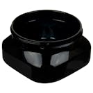 4 oz. Black PET Firenze Square Jar with 70/400 Neck (Cap Sold Separately)