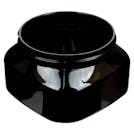 8 oz. Black PET Firenze Square Jar with 70/400 Neck (Cap Sold Separately)
