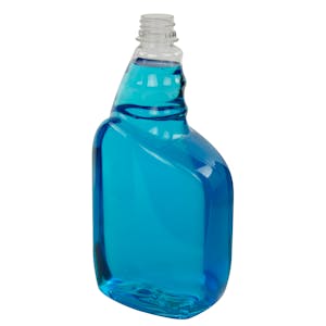 32 oz. PET Tremont Spray Bottle with 28/400 Ratchet Neck (Sprayer Sold Separately)